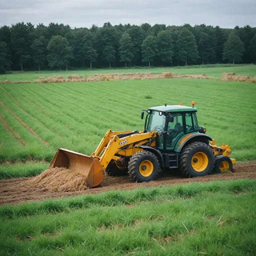 Optimisez votre exploitation agricole avec une chargeuse télescopique