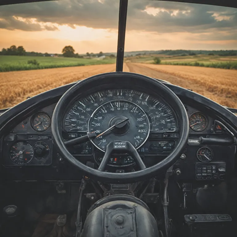 Comprendre les voyants du tableau de bord d'un tracteur agricole