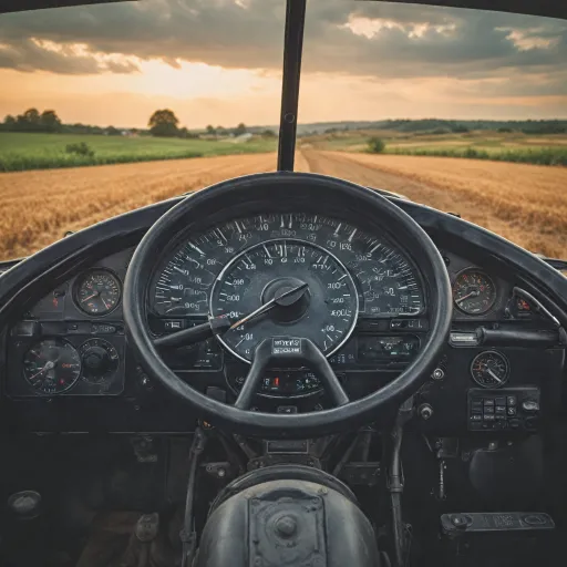 Comprendre les voyants du tableau de bord d'un tracteur agricole