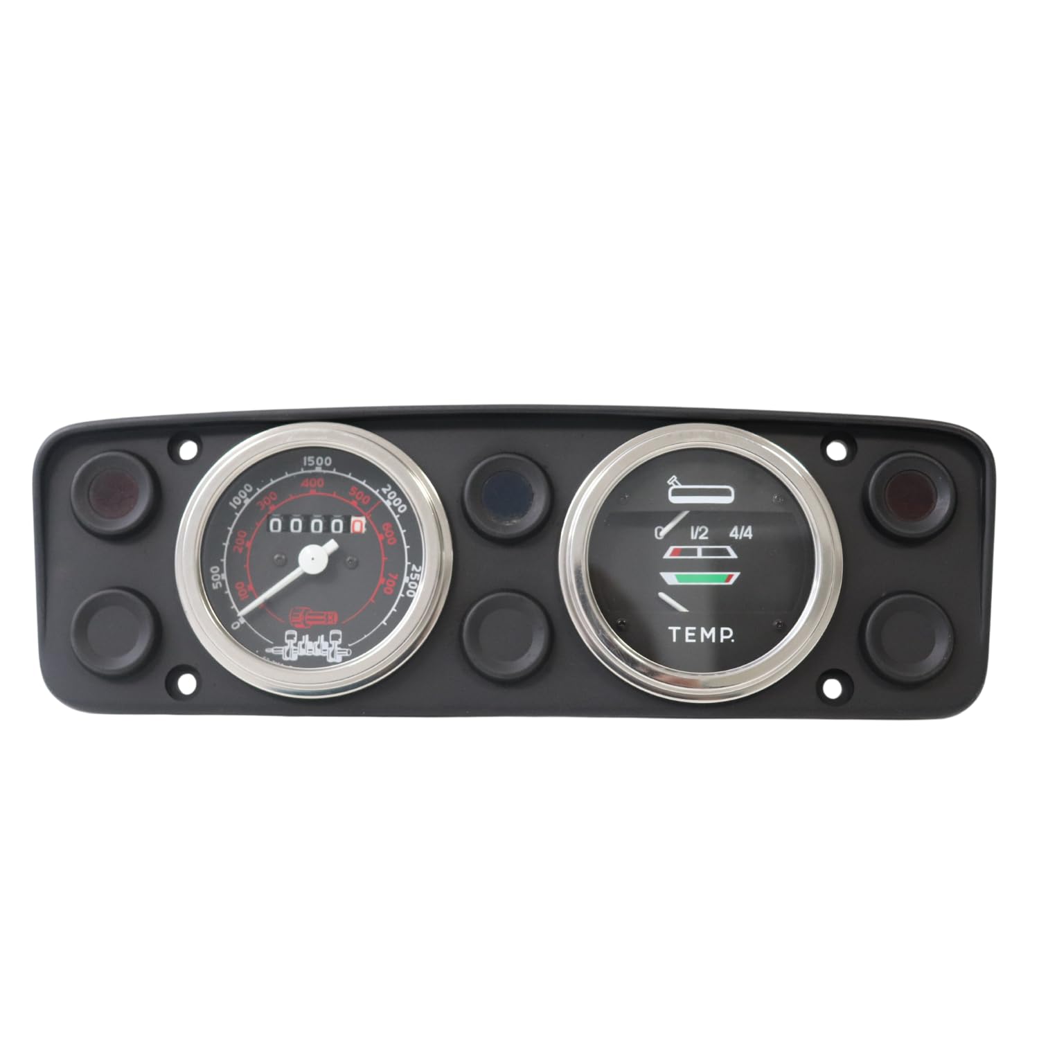 Ama Tableau outils tracteur pour Fiat: Tableau d'outils complet de compteur de vitesse, indicateur de carburant et voyants lumineux