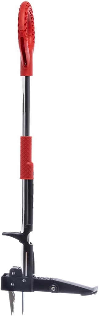 RootSlayer Désherbeur Manuel et Extracteur de Mauvaises Herbes avec pédale - Acier Inoxydable - Griffes et pédales pour déterrer Les Racines