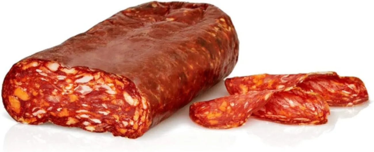 Spianata saucisson Salumi Pasini® - Environ 900 gr - Saucisson sec piquant - Charcuterie italienne typique de Calabre Porc 900 g (Lot de 1)