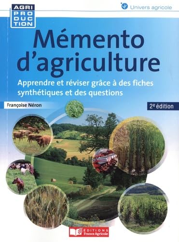 Mémento d'agriculture, fiches de révision et d'entrainement