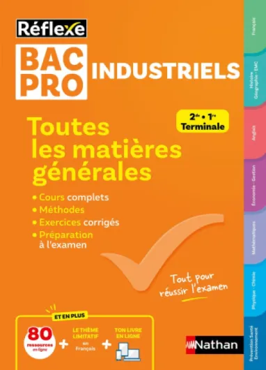 Bac Pro Industriels - Toutes les matières Lycée - 2de, 1re, Term - Réflexe - 2025-2026