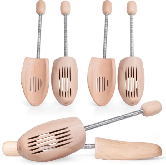 Embauchoirs à chaussures - Bois naturel - Forme pour bottes - Embauchoirs bois pour femmes et hommes - Embauchoirs en 5 tailles 37 - 38 3 Paires