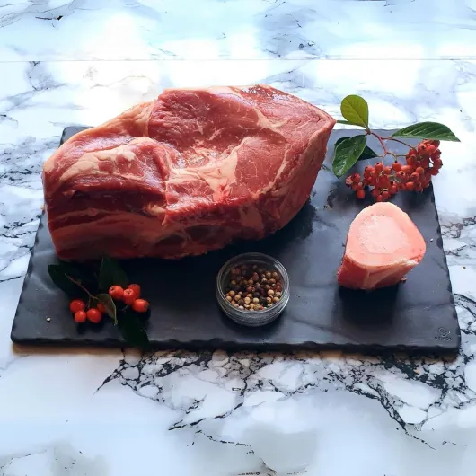 I Côte de Bœuf Angus 1 kg – Origine Irlande – Viande Premium pour Barbecue – Qualité Boucher – Marque Selectiv