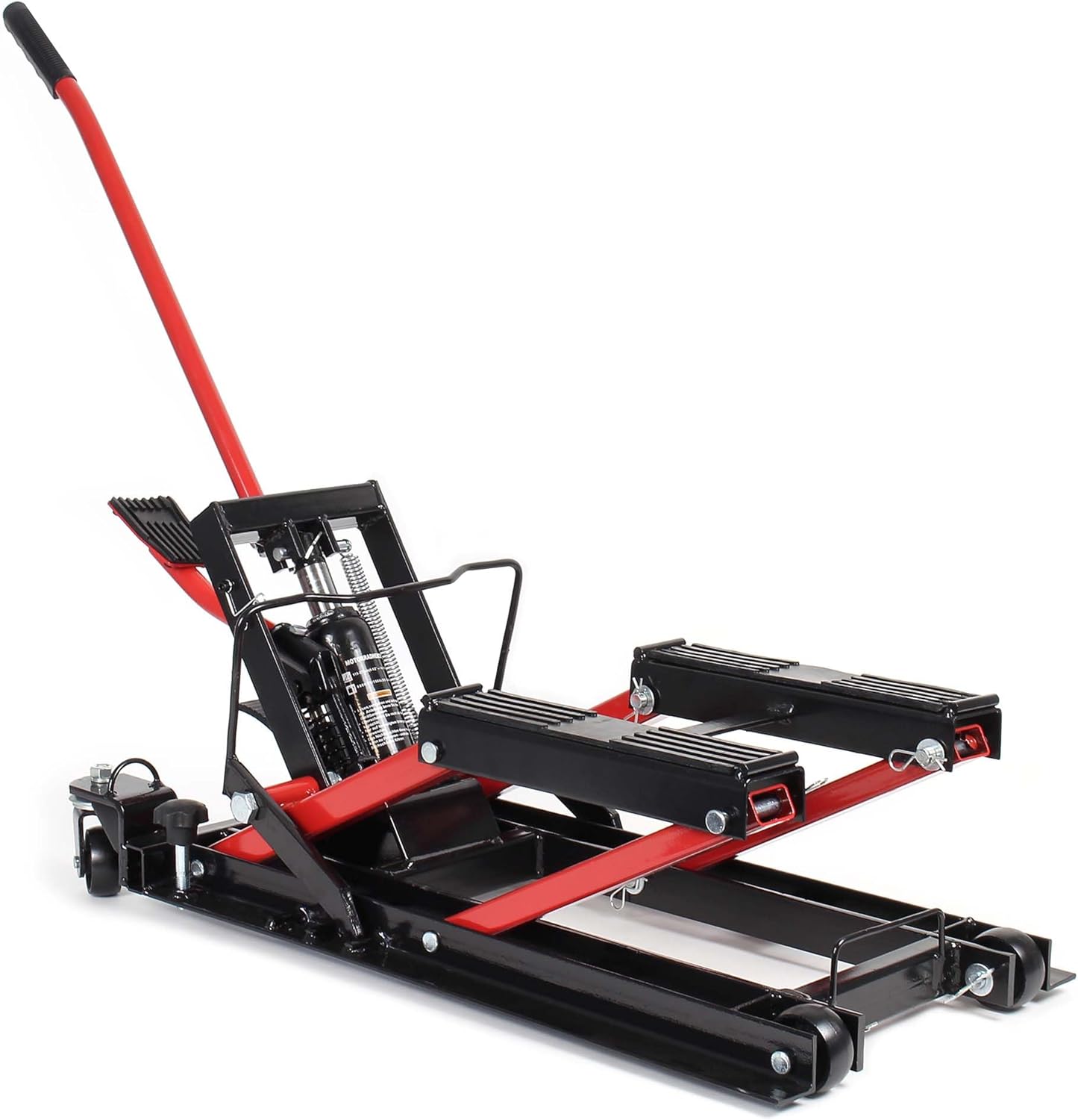 680kg Pont Élévateur Plateforme Élevatrice Moto Support Montage Levage ATV Quad 680kg, avec une hauteur de travail de 13-38cm