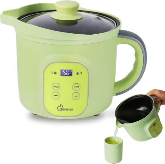 Fondoir à cire électrique 1,5 L avec contrôle précis de la température (30–150 °C), revêtement antiadhésif et bec verseur anti-goutte, idéal pour la fabrication de bougies, savons et projets DIY.