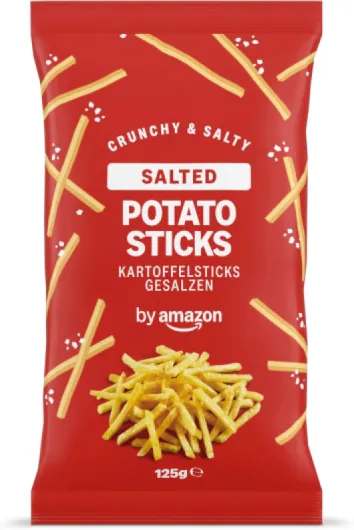 Bâtonnets De Pomme De Terre Salés, 125g Bâtonnets De Pomme De Terre Salés 125 g (Lot de 1)