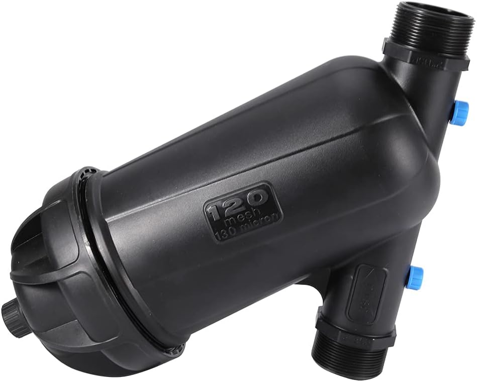 Filtre à mailles en Y agricole 2 pouces, filtre à maille universel DN50, équipement de filtre d'irrigation goutte à goutte horticole (Grand (surpoids))