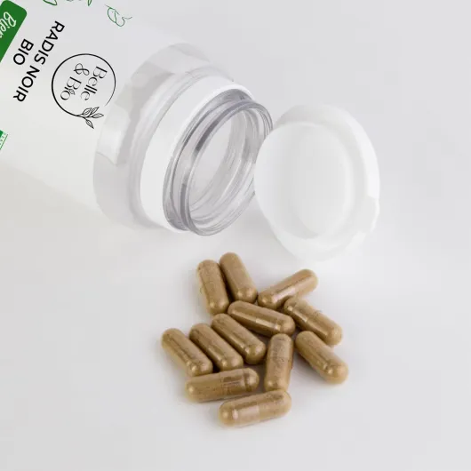 CONFORT DIGESTIF & BIEN-ÊTRE DU FOIE - Radis Noir Bio certifié Ecocert - 120 gélules - Cure 1 mois - Complément Alimentaire BELLE&BIO - Fabriqué en France AUCUNE 1 unité (Lot de 120)