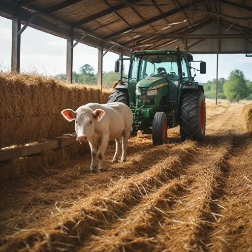 Dérouleuse pailleuse : choisir le bon matériel pour un paillage efficace en élevage
