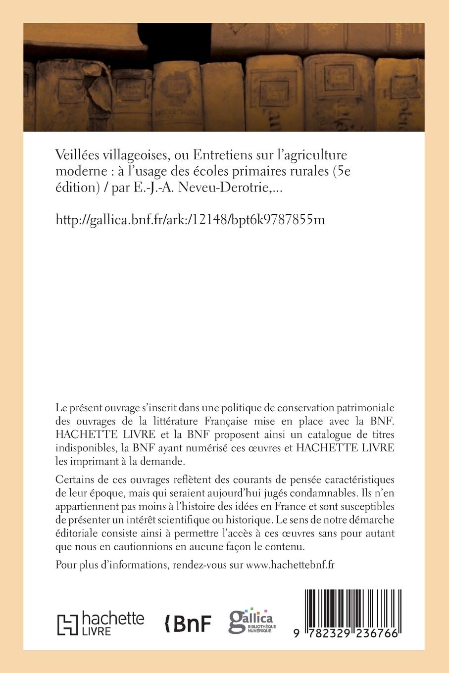 Veillées villageoises ou Entretiens sur l'agriculture moderne - 5e édition
