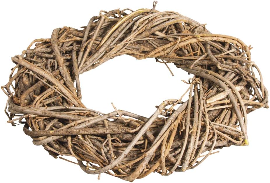 Rayher 65235000 Couronne de vigne, naturelle, ø 30 cm ø30 cm, 5 cm