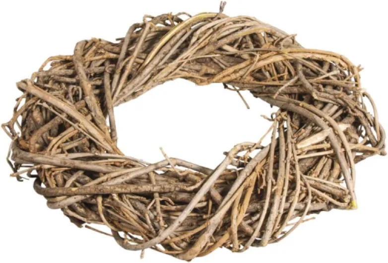 Rayher 65235000 Couronne de vigne, naturelle, ø 30 cm ø30 cm, 5 cm