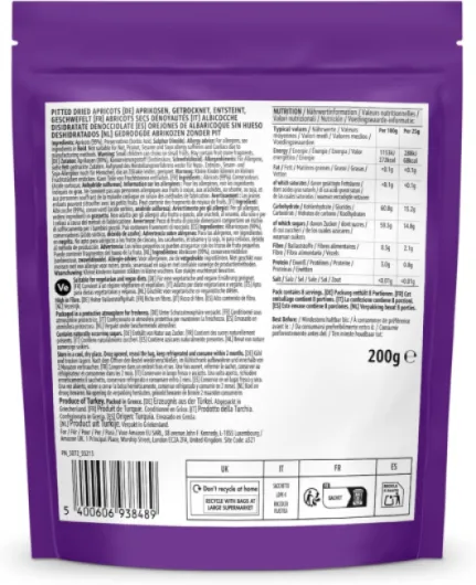 Abricots Secs 200 g, lot de 7