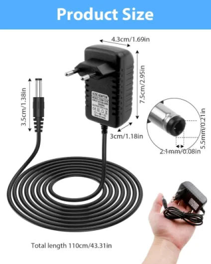 12V 1A Chargeur Voiture Électrique Enfant, Chargeur Universel 12V de Batterie avec Voyant Lumineux pour SUV, ATV, Moto, Voiture Jouet Électrique, Quad Electrique