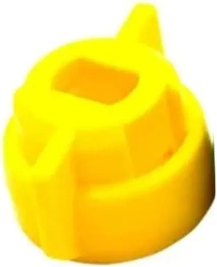 Lot de 12 buses anti-dérive pour pulvérisation agricole à haute pression - Buses en plastique jaune compatibles avec les pulvérisateurs