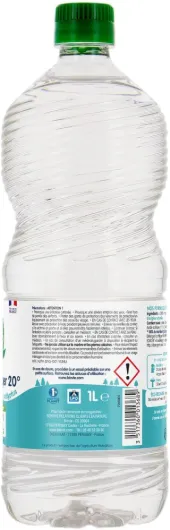 Vinaigre ménager 20°, senteur eucalyptus - éco-recharge 1L