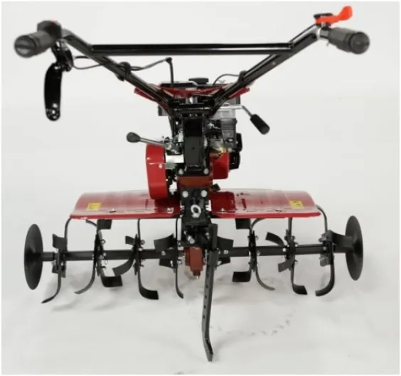 Motoculteur MEP900 7 CV avec charrue brabant et 8 Fraises - Largeur de Travail : 110 cm