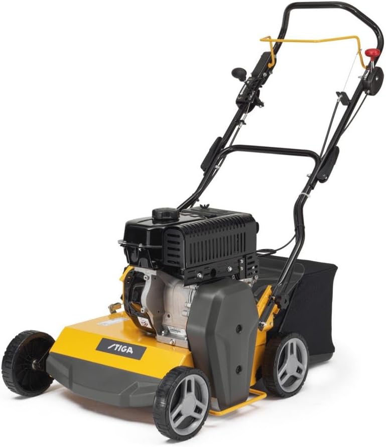 Scarificateur à Essence Stiga SVP 40 G, 32 Couteaux, Largeur de Coupe 40 cm, Profondeur de Coupe jusqu'à 15 mm