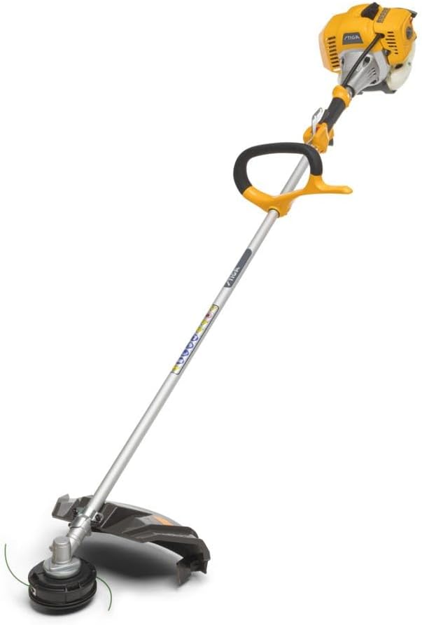 BC 535 débroussailleuse à Essence - Moteur 2 Temps de 32,6 cm3, Arbre Droit, poignée Loop, Largeur de Coupe de 43 cm, tête Tap&Go à Double Ligne et Lame à 3 Dents.