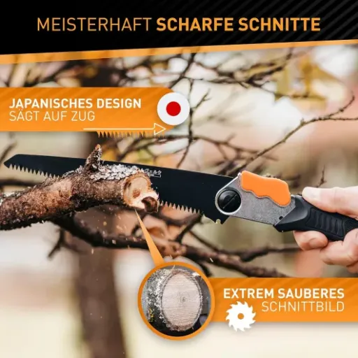 Test HARDTWERK Scie d'élagage pliante Alpha : la petite scie de jardin qui fait le job sans chichi