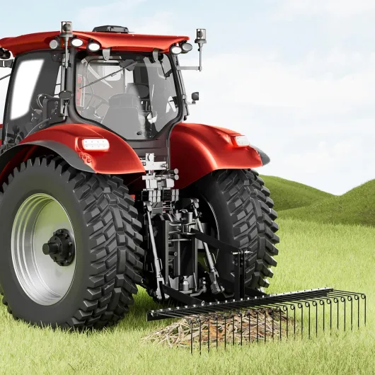 Scarificateur Autoporté 1830 x 760 x 480 mm 24 Dents Noir 70" Largeur 150 cm Démousseur Tracteur Tondeuse Quad Peigne Déchaumeuse Gazon Aération Sol Jardin Râteau Entretien Espace vert