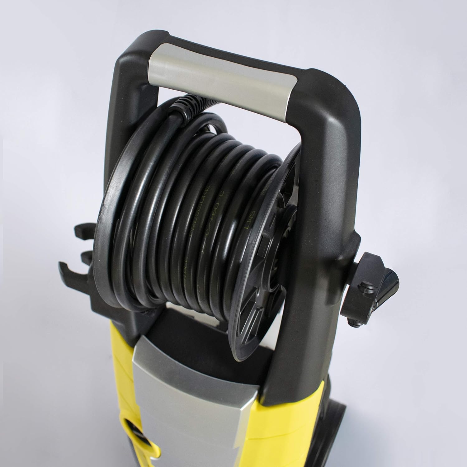 Nettoyeur Haute Pression Eau Froide Galaxy 160 avec Enrouleur, Deus Brosses et Accessoire Lave-sols, Pression 160 Bar Max, Débit 510 l/h Max 160 Bar Unique