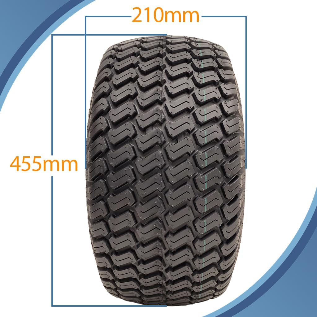 Kit de remorque à double essieu 18 x 8,50-8 pour véhicule tout-terrain avec moyeu et axe de tige + attelage 1500 kg