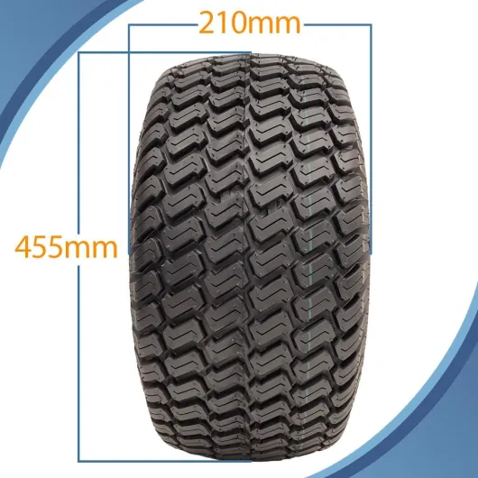 Kit de remorque à double essieu 18 x 8,50-8 pour véhicule tout-terrain avec moyeu et axe de tige + attelage 1500 kg