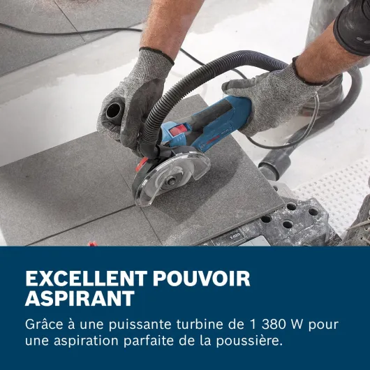 Aspirateur eau et poussière GAS 35 L SFC+ (puissance 1 200 W, volume de cuve 35 L, flexible de 3 m) 1200 Watt Canister