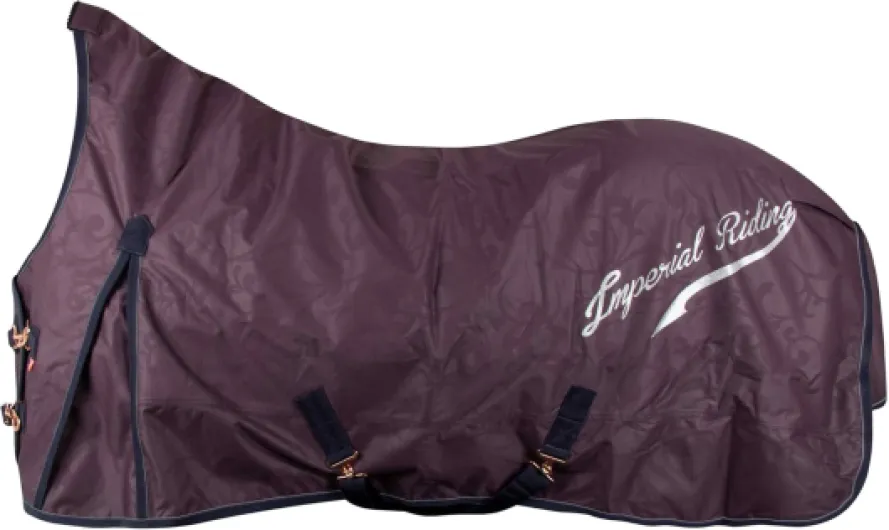 Imperial Riding IRHSuper-Dry Couverture d'extérieur 0 g, Bordeaux, 165 Bordeaux 165 cm