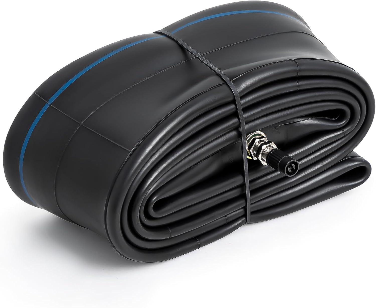 2-PCS 4.10/4.50-18 Chambre à air de Moto Caoutchouc butyle Haute Performance Tubes Compatible 4.10-18, 4.50-18 Tout-Terrain/Route Moto/Mini-/ Pit Bike Chambre à air - TR4 Valve Droite