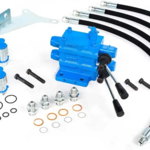 Test Spare Parts Holland – Kit distributeur hydraulique 2 voies : le kit simple qui modernise bien un vieux Ford