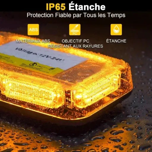 Test Rampe Gyrophare Fxlpower 90 LED : simple, bien visible et plutôt costaud pour le prix