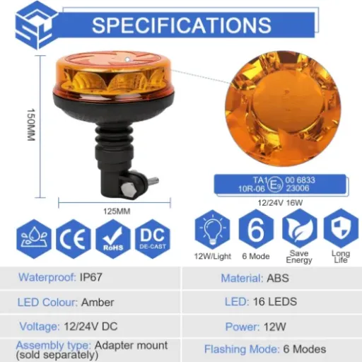 Test Gyrophare LED Yuanjoy : un feu d’avertissement qui fait le job, mais pas sans défauts