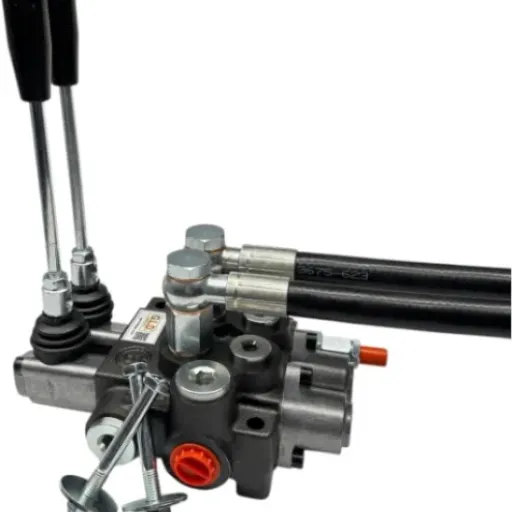 Test Distributeur oléodynamique 2 leviers 3/8" 45L 300 bar : le kit complet qui fait le job sans chichi