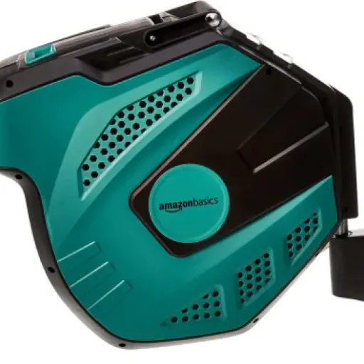 Test Amazon Basics Enrouleur 35 m : le tuyau qui arrête de te pourrir la vie au jardin