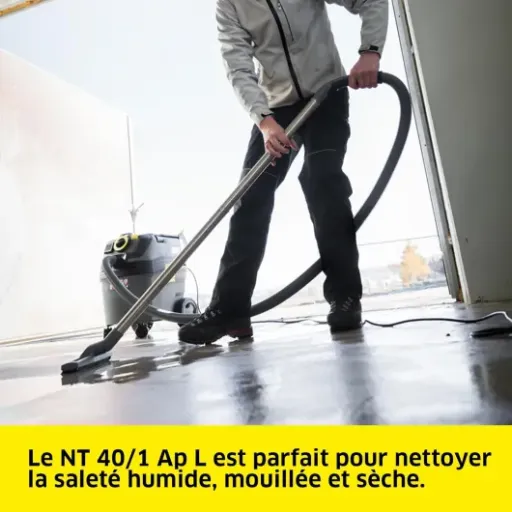 Test Karcher NT 40/1 Ap L : l’aspirateur eau et poussières qui fait le sale boulot sans broncher