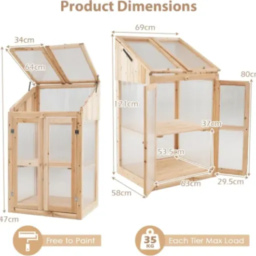 Test HOMASIS Serre de balcon : une petite serre sympa, mais clairement pas pour les bourrins