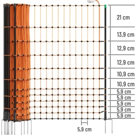 Test VOSS.farming farmNET 50 m : le filet à poules costaud mais pas éternel