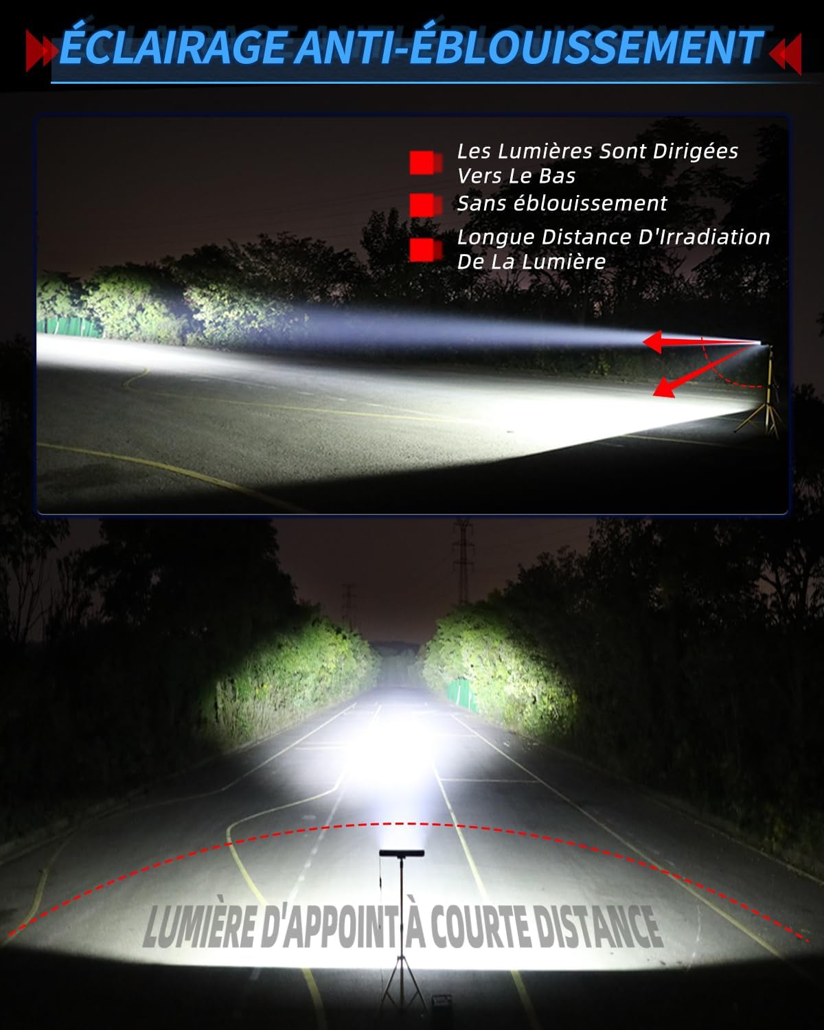 Barre Rampe LED DRL 21" 120W 26000LM Projecteur Longue Portée Homologation ECE 12/24V Rampe LED 4x4 pour Les Véhicules de Tracteurs Agricoles,4x4 quads,Poids Lourd, avec Kit De Câbles 21''+ câbles