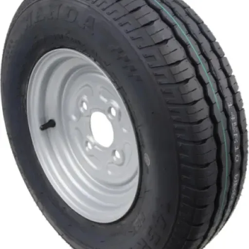 Test lot de 2 roues de remorque 145/80R10 trailer parts4u : le kit simple pour remettre une petite remorque sur la route