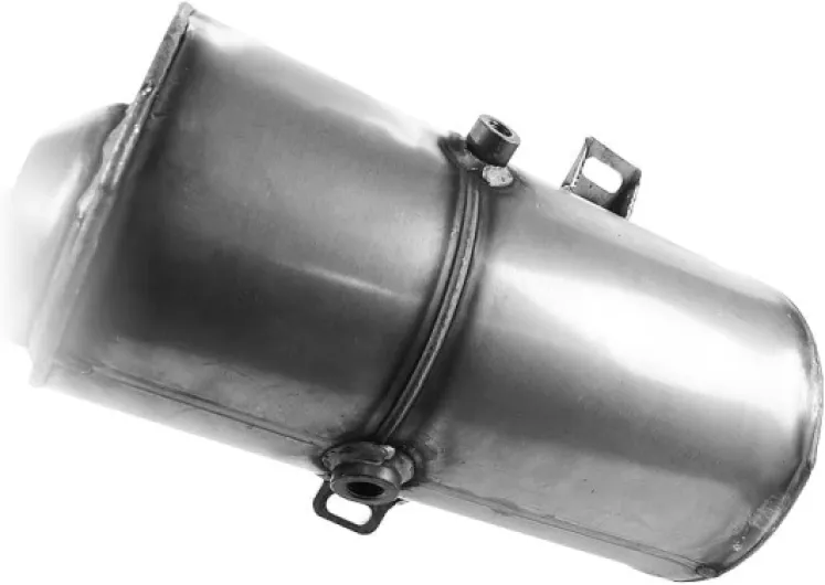 BESTPRICE Filtre à particules Système d'échappement, y compris kit de montage