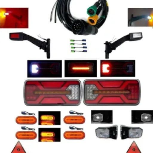 Test Kit éclairage LED remorque complet 5–9 m : du tout-en-un pratique pour remettre une remorque aux normes