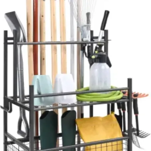 Test VEVOR Support Range Outils 16 emplacements : le chariot qui met (à peu près) de l’ordre dans le garage