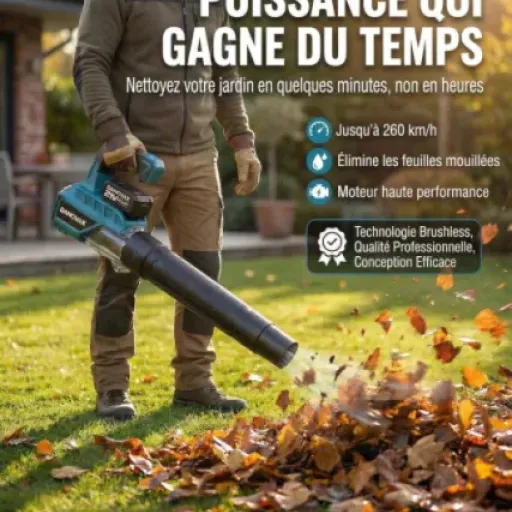Test Souffleur Batterie DANOVAX ABLOWER : le souffleur sans fil qui fait le job pour l’usage maison