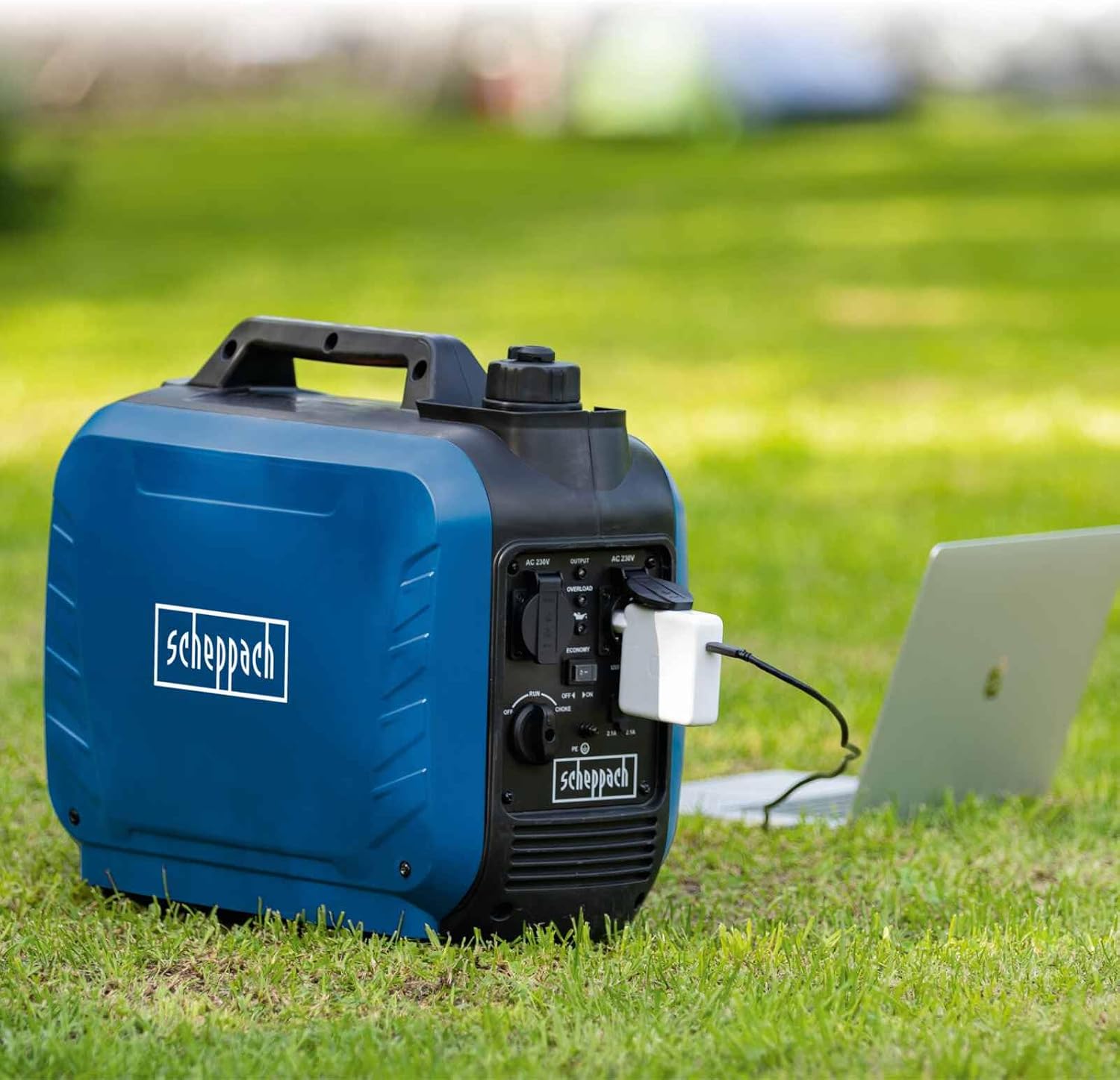Groupe Electrogène Inverter SG2500i - Générateur d'électricité de secours - 2000W - 2 Prises 230V / 2 Fiches USB type A - 91,6 dB volume sonore