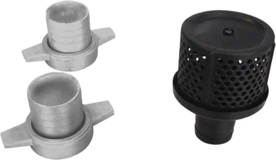 Pompe d’évacuation thermique GC-PW 16 (1.6 kW, moteur 4 temps, embout de remplissage, bouchon de purge, sécurité manque d’huile, avec 2 adaptateurs pour tuyaux + colliers, et crépine) Débit max : 14 000 L/h